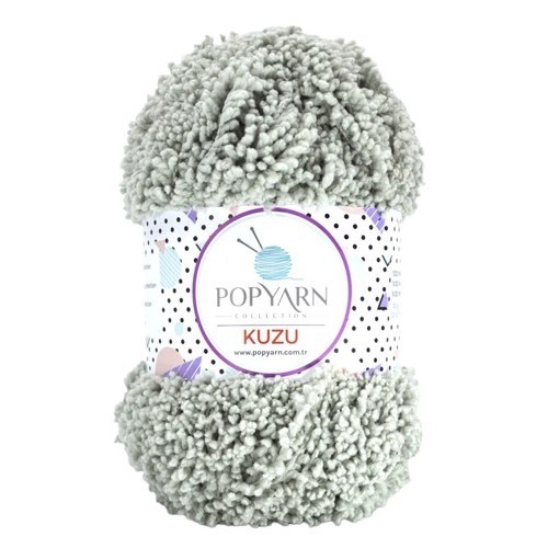 Příze Kuzu B010 - šedá, 100g 100m